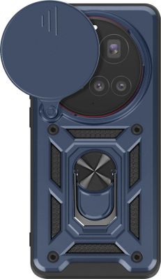 Coque MAYAXESS Xiaomi 15 Ultra Bague Bleu Nuit