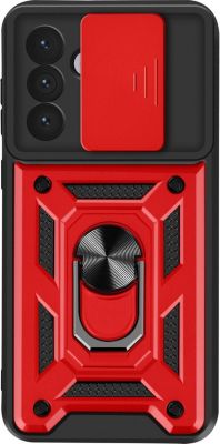 Coque MAYAXESS Samsung Galaxy A56 Bague Rouge