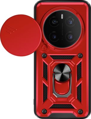 Coque MAYAXESS Honor Magic 7 Pro Bague Rouge