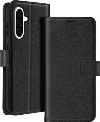 Etui MAYAXESS Samsung Galaxy A36 Portefeuille Noir