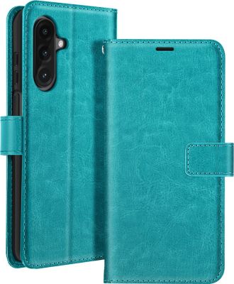 Etui MAYAXESS Samsung A26 Portefeuille Turquoise