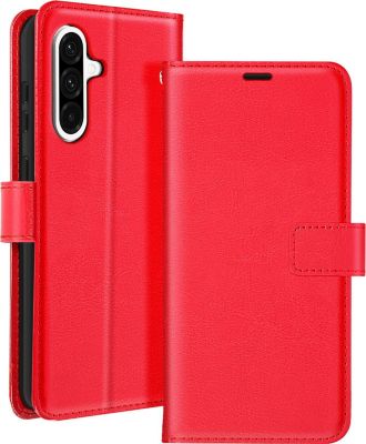 Etui MAYAXESS Samsung Galaxy A36 Portefeuille Rouge