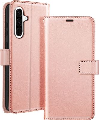 Etui MAYAXESS Samsung A36 Portefeuille Rose Gold