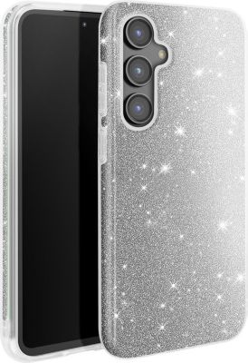 Coque AVIZAR Paillettes Samsung Galaxy S23 FE Argent