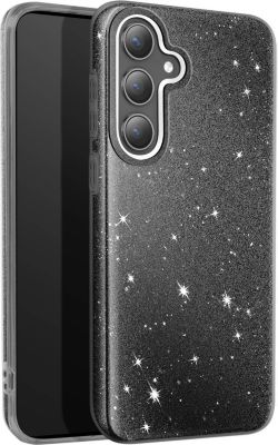 Coque AVIZAR Samsung S25+ et S24+ Paillette Noir