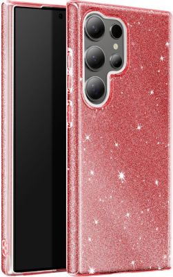Coque AVIZAR Samsung S24 Ultra Paillette Rouge