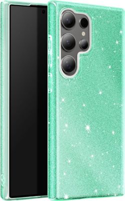 Coque AVIZAR Samsung S24 Ultra Paillette Vert