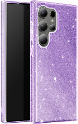 Coque AVIZAR Samsung S24 Ultra Paillette Violet Coque AVIZAR Samsung S24 Ultra Paillette Violet