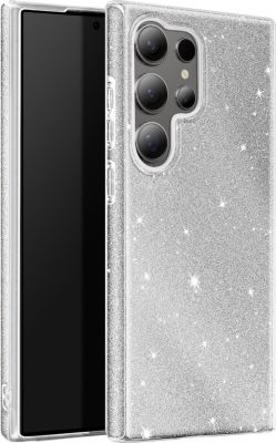 Coque AVIZAR Samsung S24 Ultra Paillette Argent
