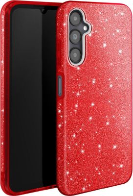 Coque AVIZAR Paillettes Samsung Galaxy A05S Rouge