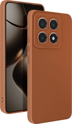 Coque AVIZAR Xiaomi 14T Soft Touch Marron