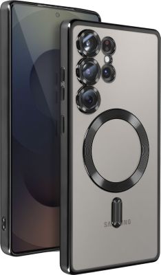 Coque AVIZAR MagSafe Samsung S25 Ultra Chromé Noir Coque AVIZAR MagSafe Samsung S25 Ultra Chromé Noir