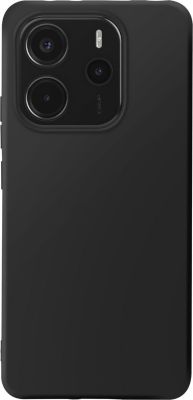 Coque MAYAXESS Souple Noir Xiaomi Redmi Note 14 4G