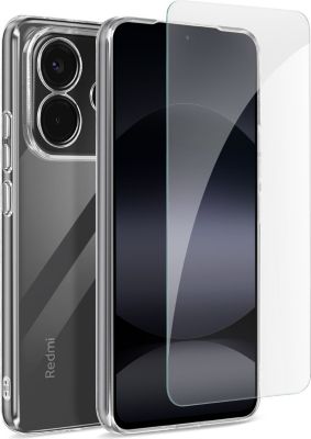 Coque MAYAXESS Redmi Note 14 4G + Verre Trempé 9H Coque MAYAXESS Redmi Note 14 4G + Verre Trempé 9H