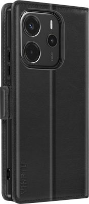 Etui AVIZAR Redmi Note 14 4G Portefeuille Noir Etui AVIZAR Redmi Note 14 4G Portefeuille Noir