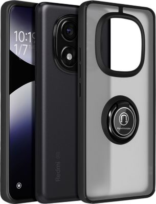 Coque AVIZAR Bague Redmi Note 14 Pro et Pro Plus Noir