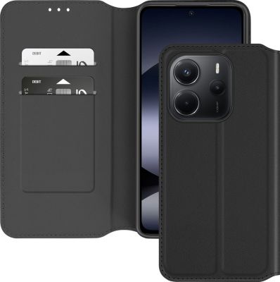 Etui AVIZAR Redmi Note 14 4G Portefeuille Noir