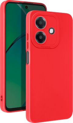 Coque AVIZAR Oppo A40 Silicone Soft Touch Rouge