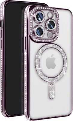 Coque AVIZAR Diamant iPhone 14 Pro MagSafe Violet Coque AVIZAR Diamant iPhone 14 Pro MagSafe Violet