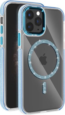 Coque AVIZAR iPhone 11 Pro Paillettes Bleu Coque AVIZAR iPhone 11 Pro Paillettes Bleu