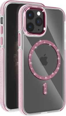 Coque AVIZAR iPhone 11 Pro Paillettes Rose