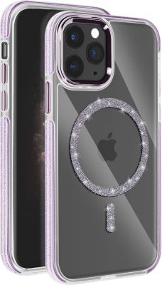 Coque AVIZAR iPhone 11 Pro Paillettes Violet Coque AVIZAR iPhone 11 Pro Paillettes Violet
