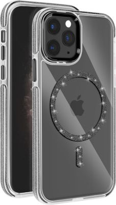 Coque AVIZAR iPhone 11 Pro Max Paillettes Noir