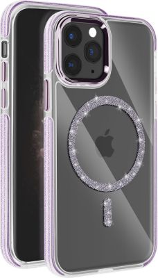 Coque AVIZAR iPhone 11 Pro Max Paillettes Violet