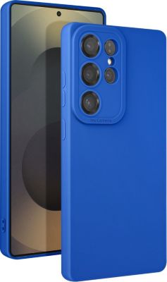Coque AVIZAR Soft Touch Bleu Galaxy S25 Ultra