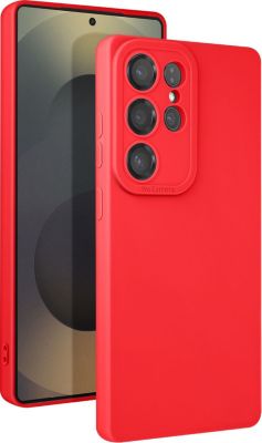 Coque AVIZAR Soft Touch Rouge Galaxy S25 Ultra
