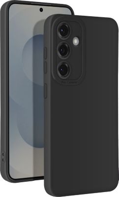 Coque AVIZAR Samsung Galaxy S25 Silicone Souple Noir