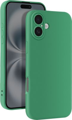 Coque AVIZAR iPhone 16 Plus Silicone Lisse Vert