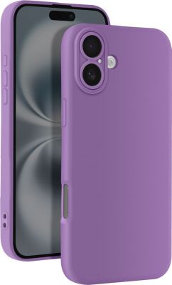 Coque AVIZAR iPhone 16 Silicone Lisse Violet