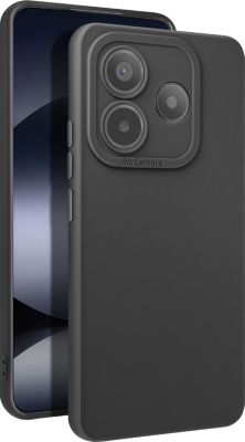 Coque AVIZAR Redmi Note 14 5G Silicone Souple Noir Coque AVIZAR Redmi Note 14 5G Silicone Souple Noir