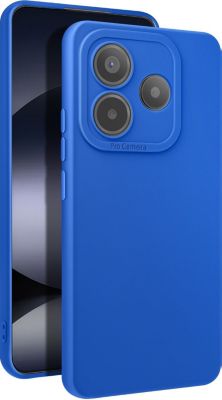 Coque AVIZAR Redmi Note 14 5G Silicone Souple Bleu