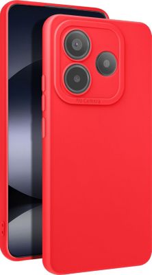 Coque AVIZAR Redmi Note 14 5G Silicone Souple Rouge