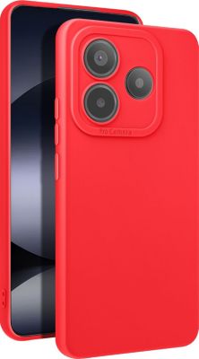 Coque AVIZAR Redmi Note 14 5G Silicone Souple Rouge Coque AVIZAR Redmi Note 14 5G Silicone Souple Rouge