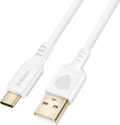 Câble alimentation INKAX USB vers USB C Inkax Blanc