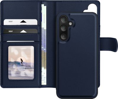 Etui MAYAXESS Samsung A16 Coque Amovible Bleu Nuit