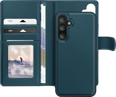 Etui MAYAXESS Samsung Galaxy A16 Coque Amovible Bleu