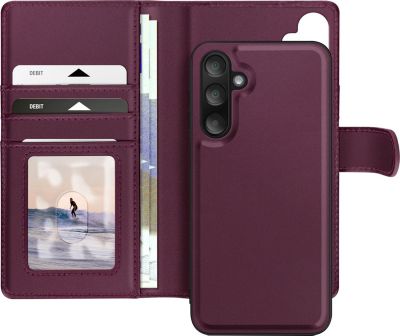 Etui MAYAXESS Samsung Galaxy A16 Coque Amovible Violet