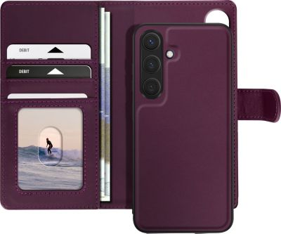 Etui MAYAXESS Samsung Galaxy S24 Coque Amovible Violet Etui MAYAXESS Samsung Galaxy S24 Coque Amovible Violet