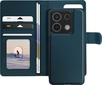 Etui MAYAXESS Redmi Note 13 5G Coque Amovible Bleu