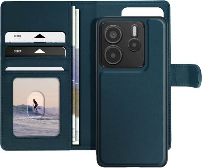 Etui MAYAXESS Redmi Note 14 5G Coque Amovible Bleu