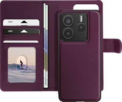 Etui MAYAXESS Redmi Note 14 5G Coque Amovible Violet