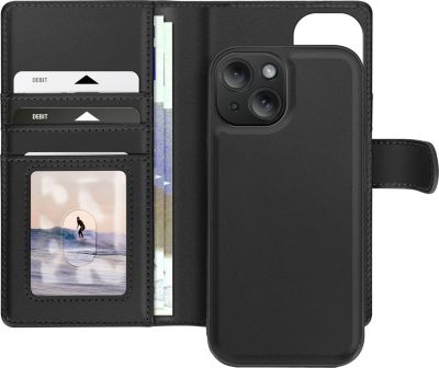 Etui MAYAXESS iPhone 15 Coque Amovible Noir Etui MAYAXESS iPhone 15 Coque Amovible Noir