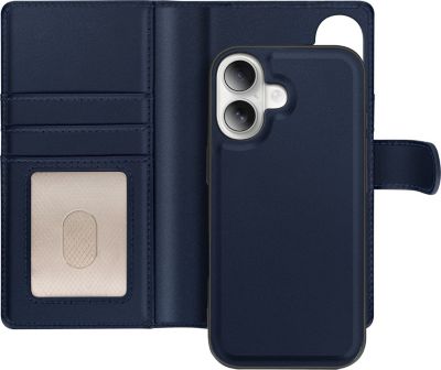 Etui MAYAXESS iPhone 16 Coque Amovible Bleu Nuit