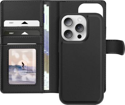 Etui MAYAXESS iPhone 16 Pro Max Coque Amovible Noir