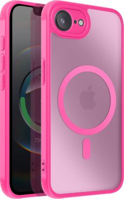 Coque AVIZAR MagSafe iPhone 16e Givré Fuchsia