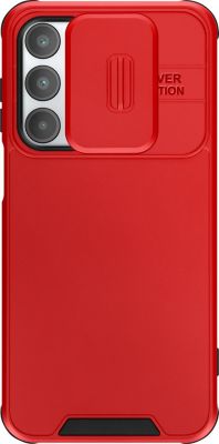 Coque AVIZAR Antichoc Cache Caméra Galaxy A16 Rouge